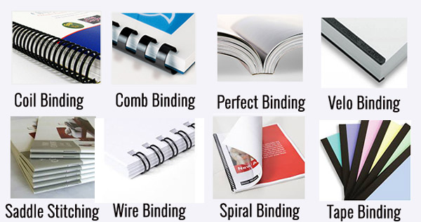 Binding and Custom Finishing Options